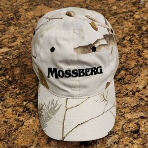 Mossberg White Camo Hat